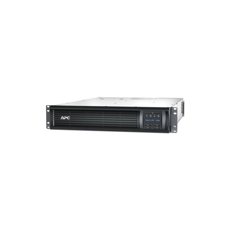 UPS APC SMT2200RMI2UC, 2200 VA, 1980 W, cu management, line-interactive, 8x C13, 1x C19, 1x RJ45, 1x USB, LCD, Rack 2U, Gri
