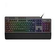 Lenovo Legion K500 keyboard USB QWERTY US English Black, Grey