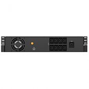 UPS nJoy UPLI-LI200CO-AZ01B, 2000 VA, 1200 W, cu management, line-interactive, AVR, 8x C13, 3.7 minute (50% sarcina), LCD, Rack 2U, Negru