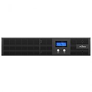 UPS nJoy UPLI-LI120AG-CG01B, 1200 VA, 720 W, cu management, line-interactive, AVR, 4x C13, 11.5 minute (50% sarcina), LCD, Rack 2U, Negru