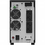UPS nJoy UPOL-OL300EP-CG01B, 3000 VA, 2400 W, cu management, on-line, 4x Schuko, 7 minute (50% sarcina), Negru