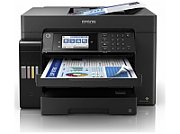 Imprimanta multifunctionala inkjet ciss color Epson L15160, A3, duplex, ADF, USB 2.0, Wi-Fi, 32 ppm negru, 25 ppm color
