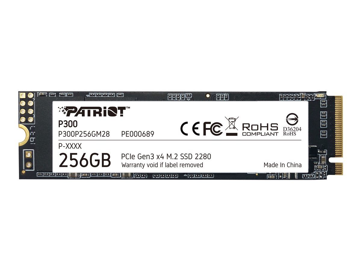 SSD PATRIOT P300 256 GB PCIe 3.0 x4 M.2 2280