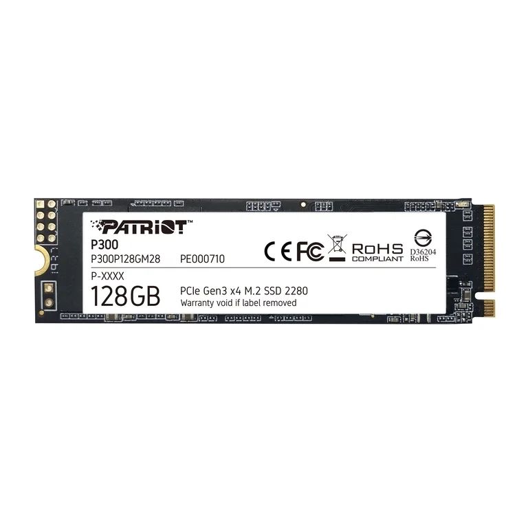 SSD PATRIOT P300 M.2 PCI-EX4 NVME 128 GB