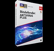 Licenta retail Bitdefender Antivirus Plus - protectie de bazapentru PC-uri Windows, valabila pentru 1 an, 10 dispozitive, new