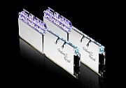 Memorie G.Skill Trident Z Royal 32 GB DDR4 3200 MHz CL16, kit 2 x 16 GB, XMP 2.0, Argintiu, RGB