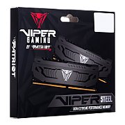 Memorie Patriot Viper Steel 64 GB DDR4 3200 MHz CL16, kit 2 x 32 GB, XMP 2.0, Gri-negru