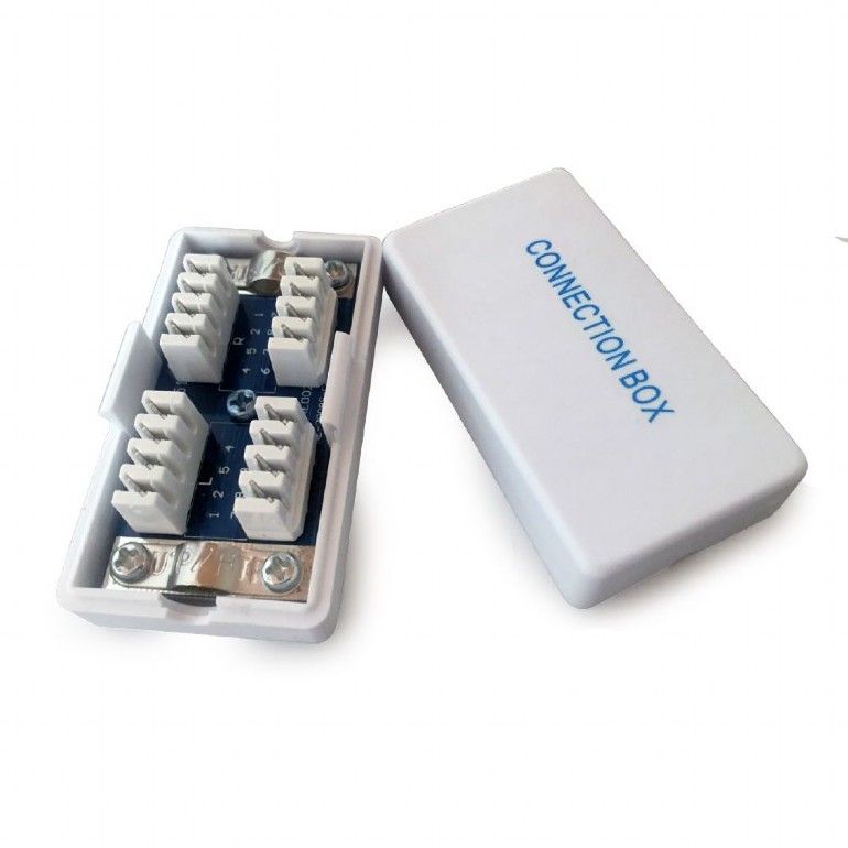 MANSON mufe RJ-45 GEMBIRD pt. cablu UTP, FTP, SFTP, Cat5e | Cat6, RJ-45 (T), plastic, 100 buc,  BT5GY/100