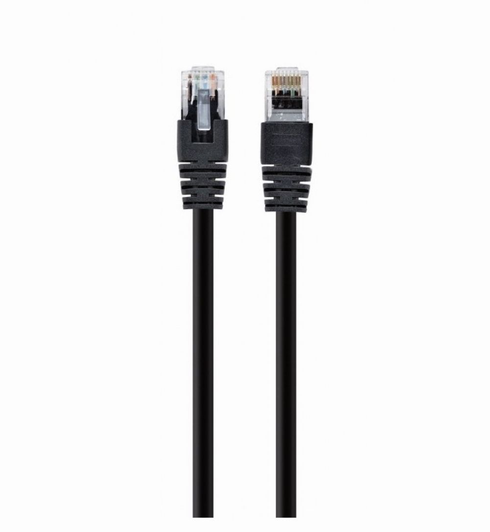 Patch cord Spacer  RJ45, 7.5 m, negru