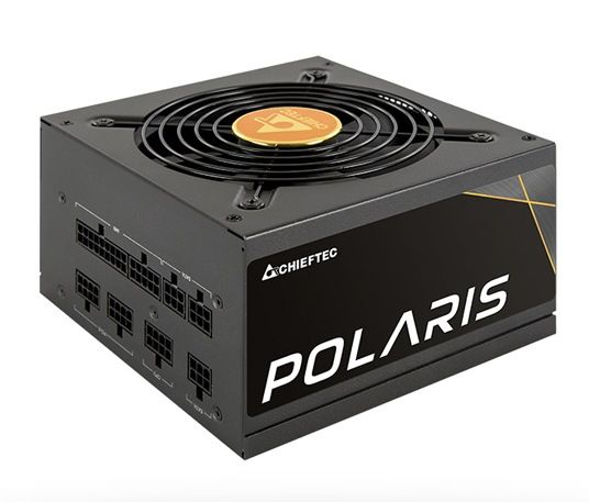 SURSA CHIEFTEC 750W (real), Polaris series, modulara, fan 12cm, certificare 80PLUS Gold, 2x CPU 4+4, 4x PCI-E (6+2), 8x SATA  PPS-750FC  (include TV 1.5 lei)