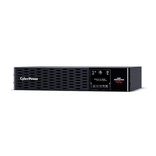 UPS Cyber Power PR1500ERT2U, 1500 VA, 1500 W, cu management, line-interactive, 10x C13, 1x C14, 1x RJ45, 1x USB, Sealed Lead-acid, 18.6 minute (50% sarcina), LCD, Tower/Rack 2U, Negru