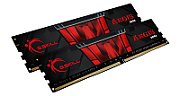 Memorie G.Skill Aegis 32 GB DDR4 3200 MHz CL16, kit 2 x 16 GB, XMP 2.0, Negru-rosu
