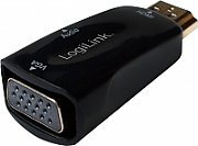 CABLU video LOGILINK, adaptor DisplayPort (T) la HDMI (T), 2m, conectori auriti, rezolutie maxima 4K UHD (3840 x 2160) la 30 Hz, negru,  CV0127  (include TV 0.15 lei)