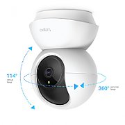 Camera Supraveghere WIFI Tp-link, wireless Tapo C200, Senzor 1/2.9 , 1080p, 15fps, Cerințe sistem: iOS 9+, Android 4.4+, Distanță focală: 4mm, f2.4, 2-way audio, Microfon și difuzor încorporat, 2.4 GHz, WEP, WPA/WPA2-PSK.