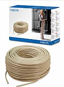 ROLA CABLU FTP LOGILINK, Cat5e. 305m, Cupru-Aluminiu, Solid, AWG24, Ecranat,  CPV003