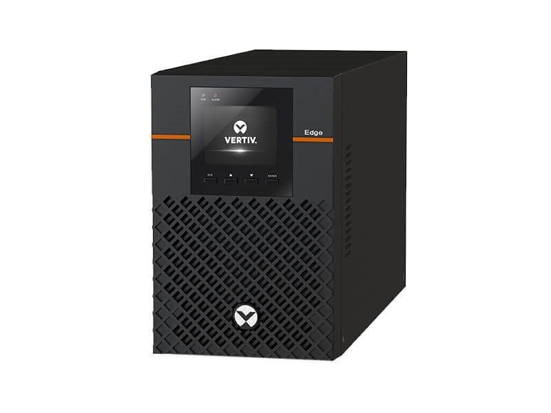 UPS Vertiv EDGE-1500IMT, 1500 VA, 1350 W, cu management, line-interactive, 6x C13, 1x C14, 1x USB, 12V/9Ah 11 – 20 min., LCD, Tower, Negru