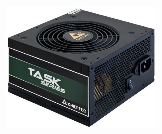 CHIEFTEC Task 600W certified 80Plus Bronze ATX 12V 2.3 Active CFP 0.9 65cm cable length
