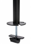 SUPORT de birou KENSINGTON, pt 2 TV/monitor plat, diag. max 32 inch, rotatie, inclinare, pivotare, orizontala, verticala, totala, max 8 Kg,  K55409WW
