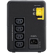 UPS APC BVX900LI, 900 VA, 480 W, fara management, line-interactive, 4x C13, 1x C14, 12V/9Ah Lead–acid, LED, Tower, Negru