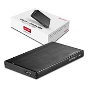 Rack Extern, EE25-XA6, USB3.0 - SATA 6G, 2.5  ,ALINE Box, Negru