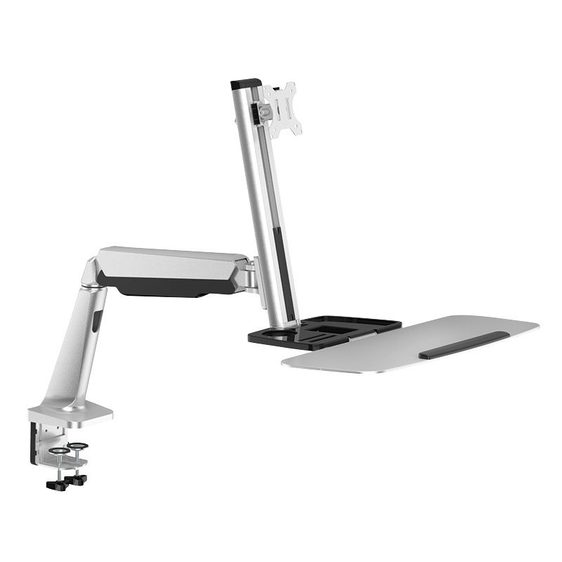SUPORT de birou LOGILINK, pt 1 TV/monitor plat, diag. max 32 inch, rotatie, inclinare, pivotare, max 8 kg,  BP0040
