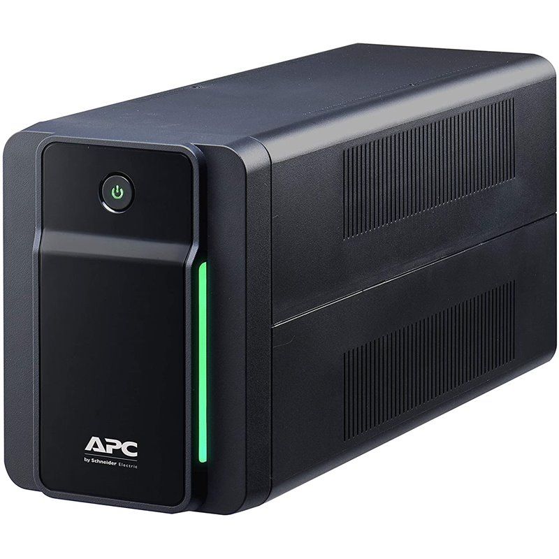 UPS APC BX750MI-GR, 750 VA, 410 W, fara management, line-interactive, 4x Schuko, 12V/9Ah Lead–acid, Tower, Negru