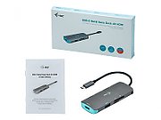 ITEC C31NANODOCKPD i-tec USB-C Metal Nano Docking Station 1x HDMI 4K Ultra HD 30Hz 3x USB 3.0 1x PD