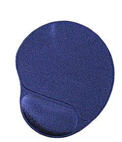 MousePAD GEMBIRD, cauciuc si material textil, 240 x 220 x 4 mm, albastru,  MP-GEL-B