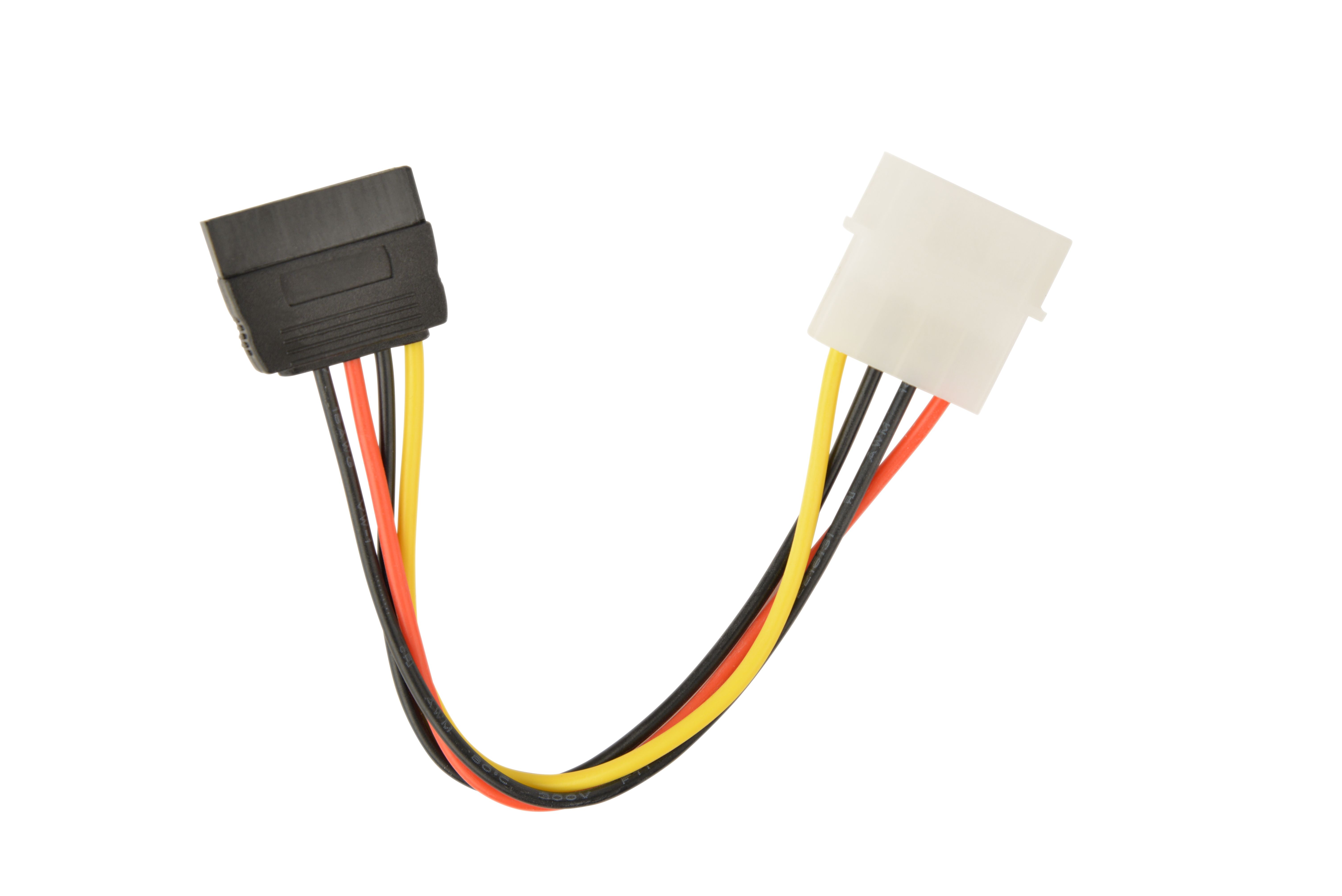 Cablu alimentare Gembird  Molex (T) - SATA-P (M), 15 cm