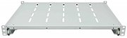 RAFT FIX LOGILINK 1U pentru rack 19 , adancime 525mm, sarcina maxima 50Kg, vopsea antistatic, otel 1mm, black,  SF1F65B