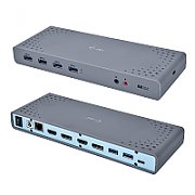 ITEC CADUAL4KDOCK i-tec USB 3.0/USB-C 5K StaÈ›ie de Andocare universal Dual Display 2x HDMI 2x DP