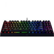 Tastatura gaming mecanica Razer BlackWidow V3 TKL, iluminare Chroma RGB, switch Razer Yellow, US Layout, Negru