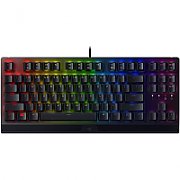 Tastatura gaming mecanica Razer BlackWidow V3 TKL, iluminare Chroma RGB, switch Razer Yellow, US Layout, Negru