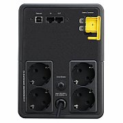 UPS APC BX1200MI-GR, 1200 VA, 650 W, cu management, line-interactive, 4x Schuko, Sealed Lead-acid, Tower, Negru