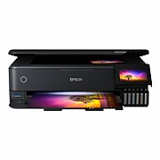 Imprimanta multifunctionala inkjet ciss color Epson L8180, A3, duplex, USB 2.0, Wi-Fi, 16 ipm negru, 12 ppm color