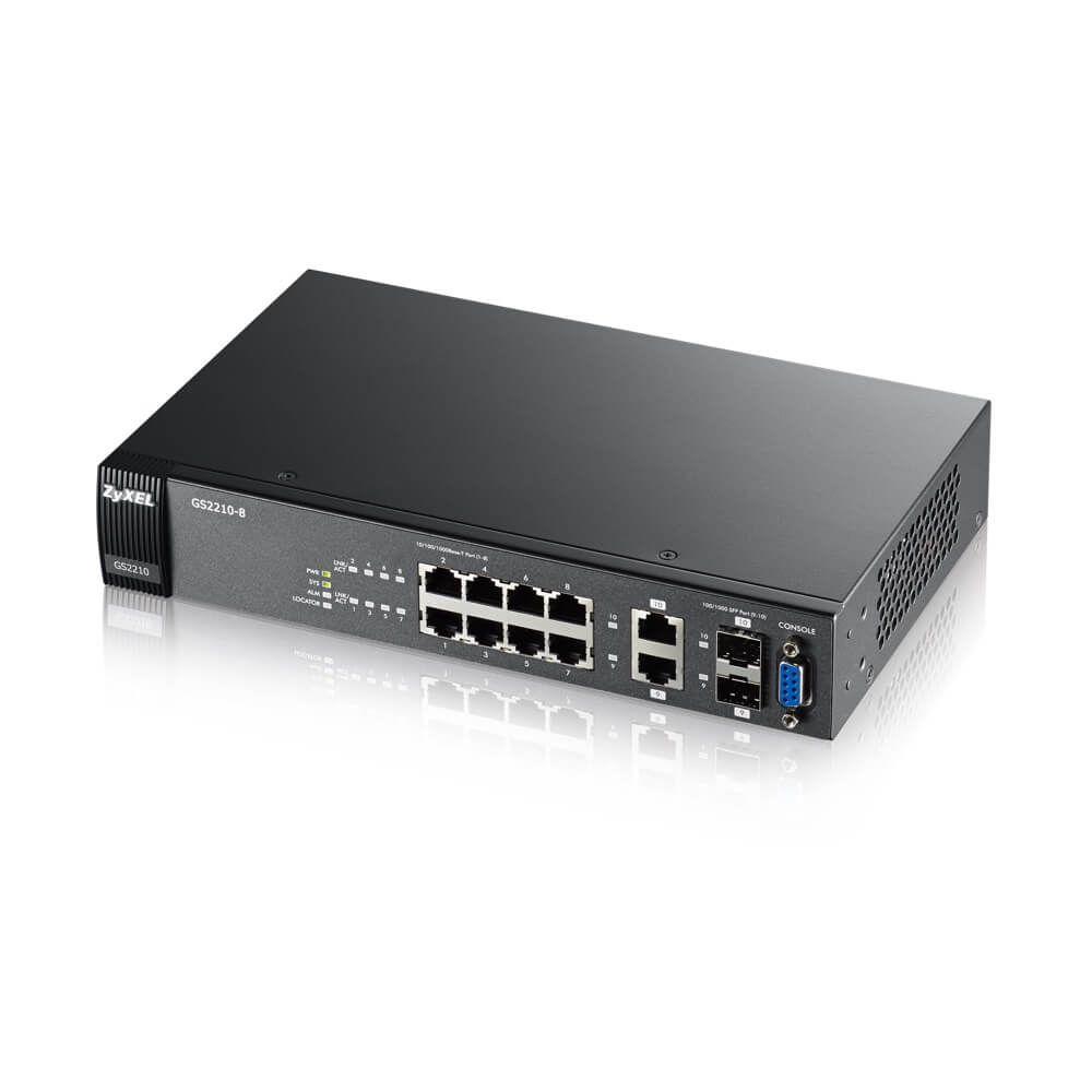 Switch Zyxel GS2220-50-EU0101F, 50 porturi 10 / 100 / 1000 MBs