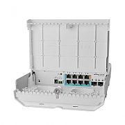 Switch Mikrotik CSS610-1GI-7R-2S+OUT, 8 porturi 10/100/1000 Mbps