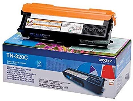 Cartus toner Brother TN320C ,Albastru ,1500 Pagini ,Original (TN320C)