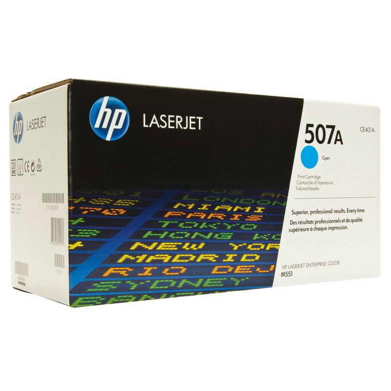 Cartus toner HP CE401A ,Albastru ,6000 pagini ,Original (507A)