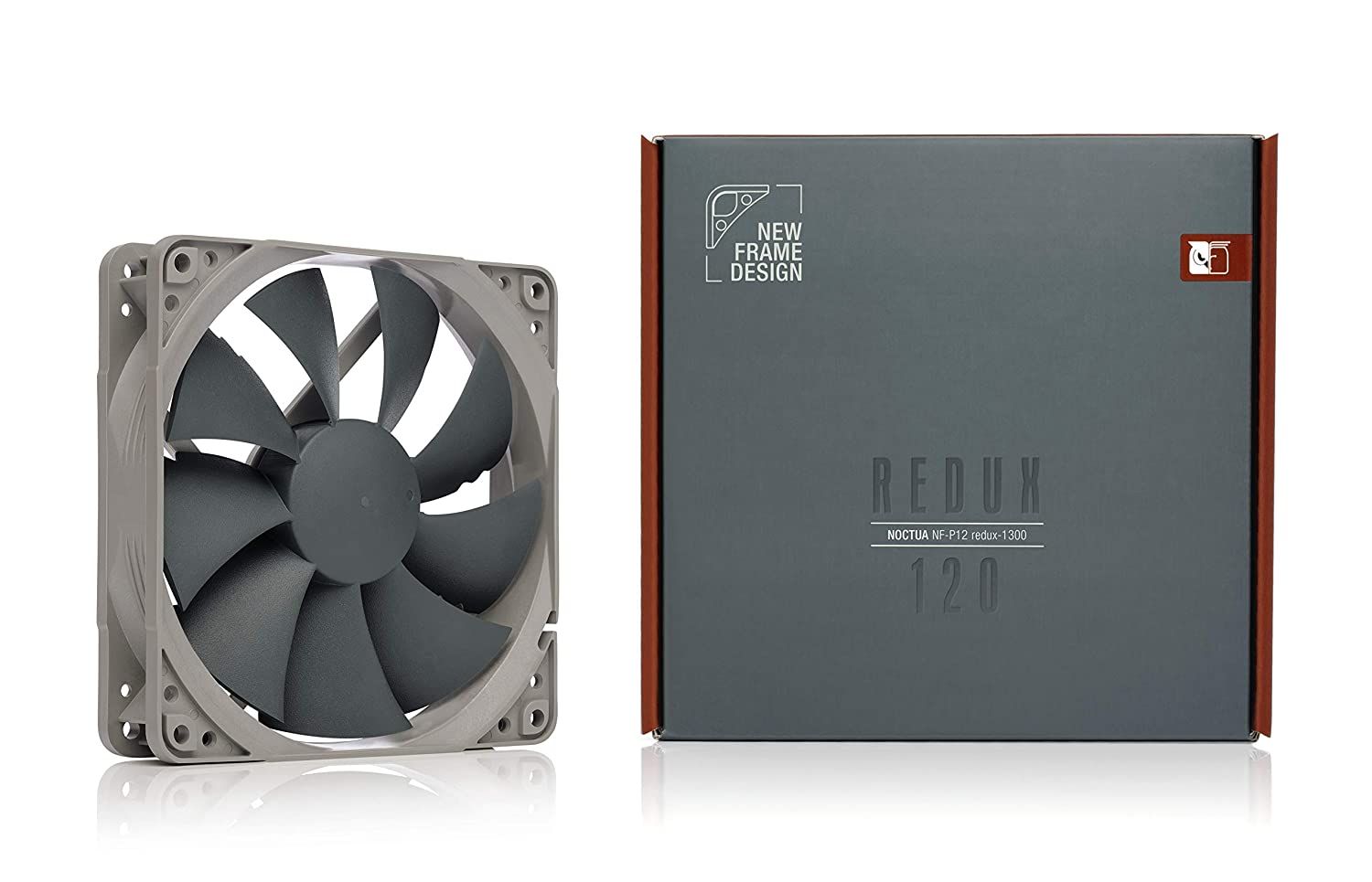 Ventilator Noctua NF-P12 REDUX-1300PWM ,120 x 120 x 25 mm ,300- 1300 RPM ,Gri