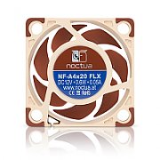 Ventilator Noctua NF-A4X20 FLX ,40 x 40 x 20 mm ,3700 - 5000 RPM ,Maro + bej