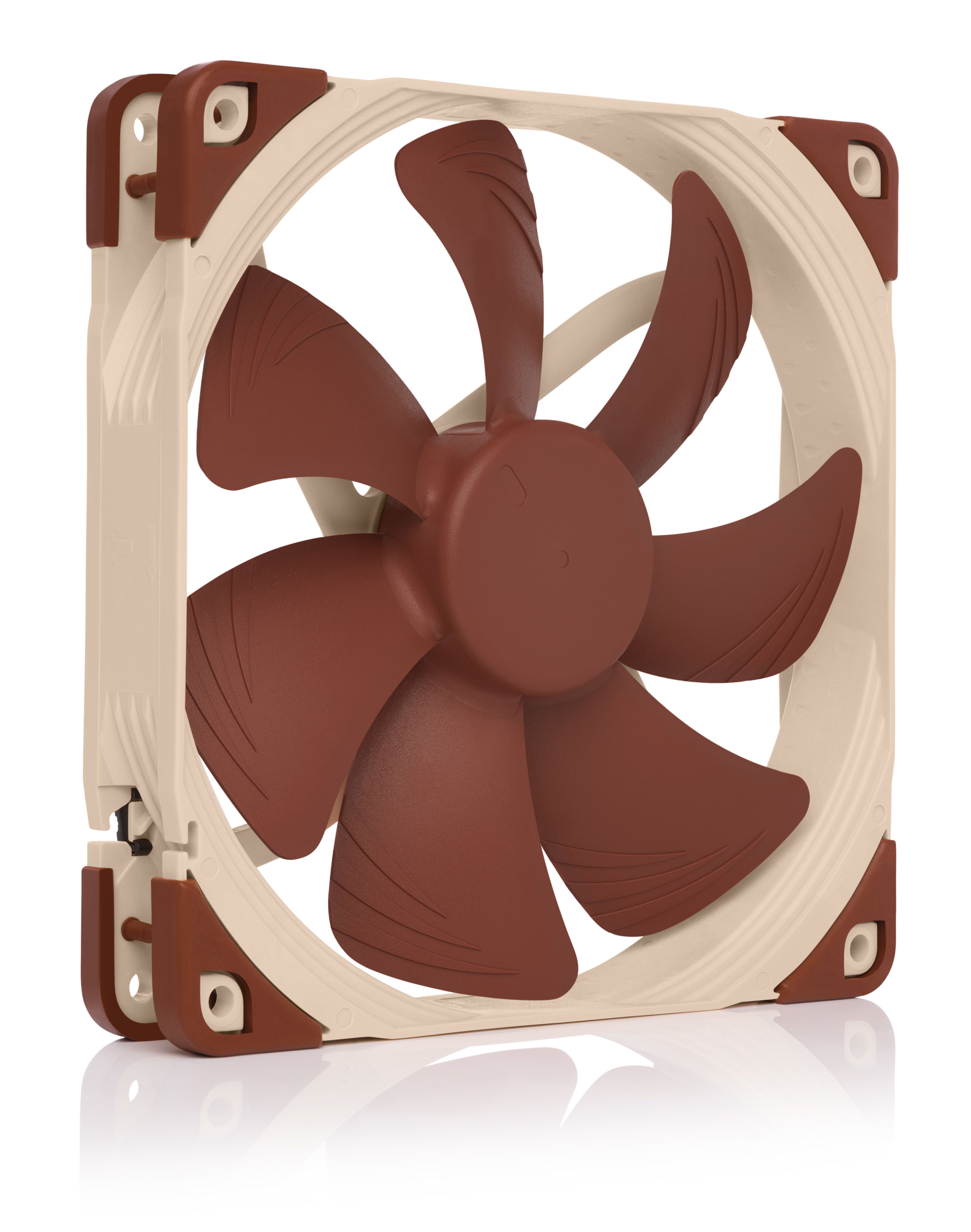 Ventilator Noctua NF-A14 5V PWM ,140 x 140 x 25 mm ,300 - 1500 rpm ,Maro + bej