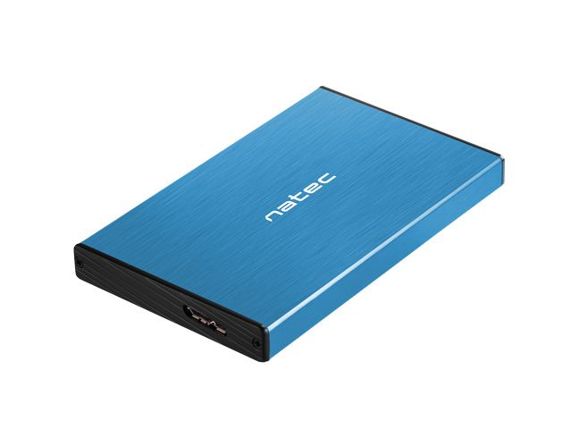 NATEC CASE HDD RHINO GO (USB 3.0, 2.5 , BLUE)