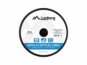 Lanberg CA-HDMI-20FB-0200-BK optical cable HDMI M/M 20m v2.0 4K AOC