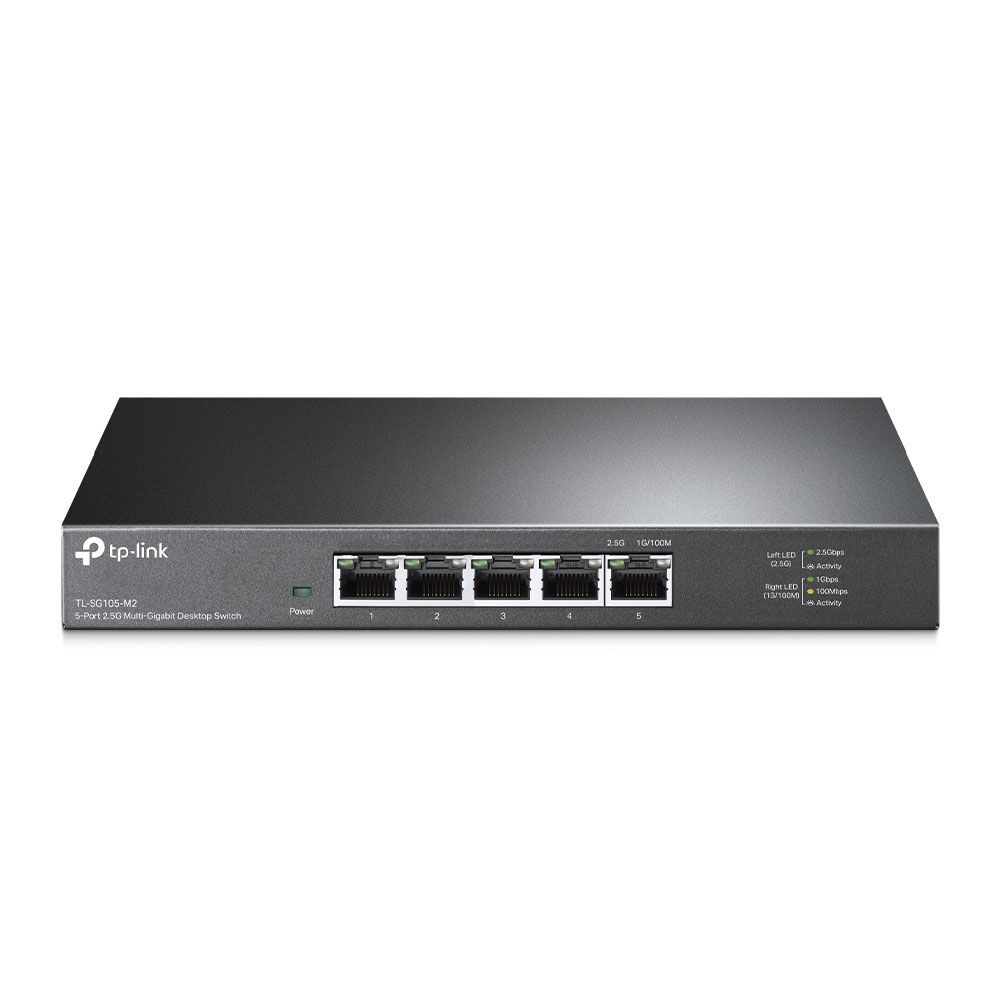 Switch TP-Link TL-SG105-M2, 5 porturi 100 / 1000 / 2500 MBs