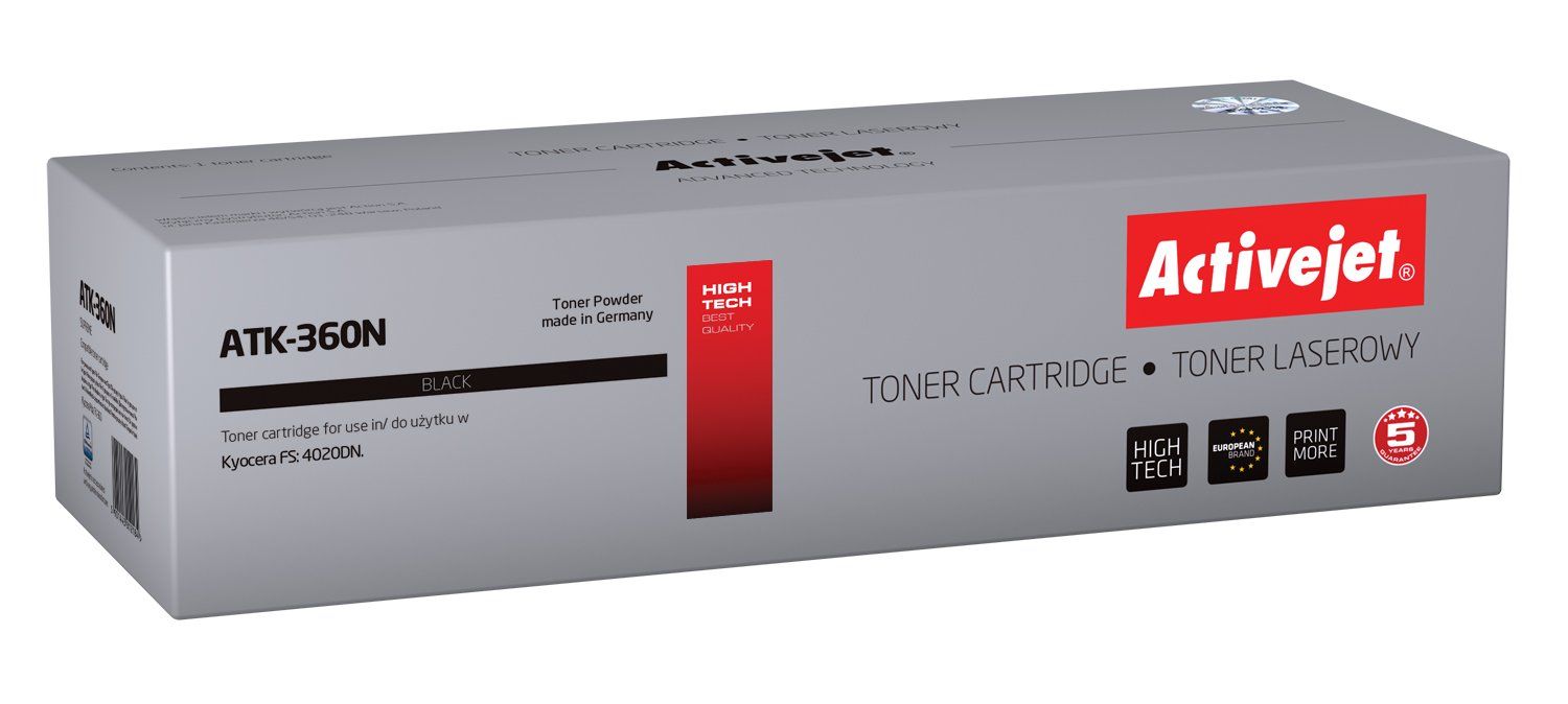 Activejet ATK-360N toner for Kyocera printer Kyocera TK-360 replacement Supreme 20000 pages black