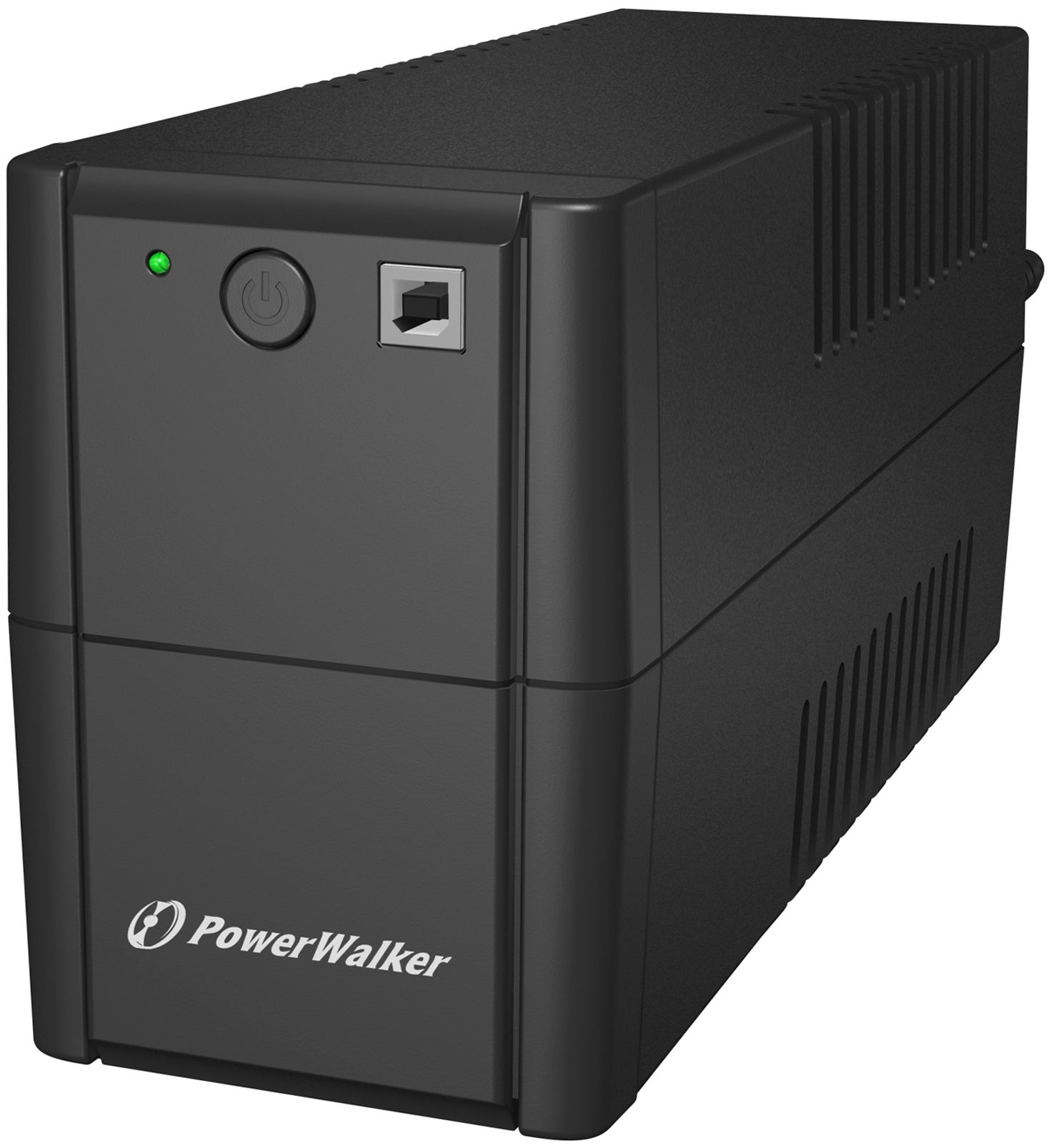 UPS PowerWalker VI 850 SH FR, 850 VA, 480 W, cu management, line-interactive, 2x Schuko, 12V/9Ah Tower, Negru