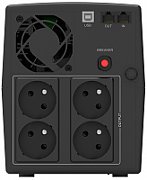 UPS PowerWalker VI 2200 STL FR, 2200 VA, 1320 W, cu management, line-interactive, 4x Schuko, 1x RJ45, 12.0V/9.0Ah Tower, Negru