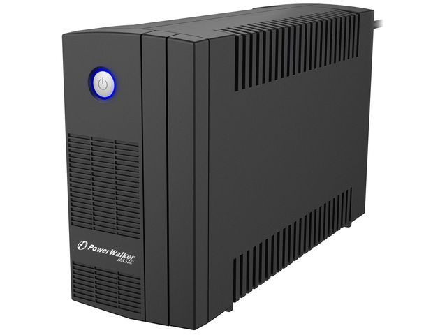UPS PowerWalker VI 850 SB FRv, 850 VA, 480 W, cu management, line-interactive, 2x Schuko, 12V 6Ah Tower, Negru