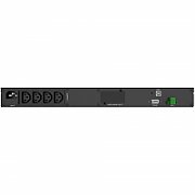 UPS PowerWalker VI 500 R1U, 500 VA, 300 W, cu management, line-interactive, 4x C13, 1x C14, 6.0V/7.0Ah Rack 1U, Negru